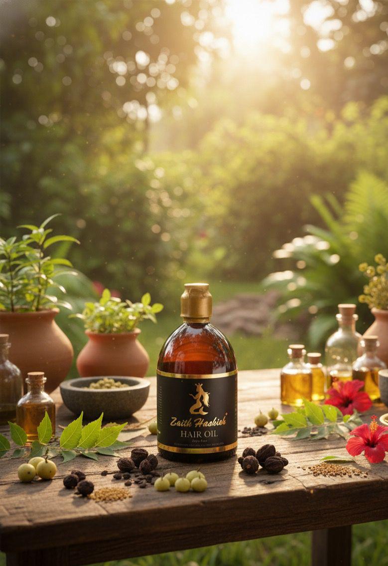 Zaith Hashish Hair Oil - Image 2